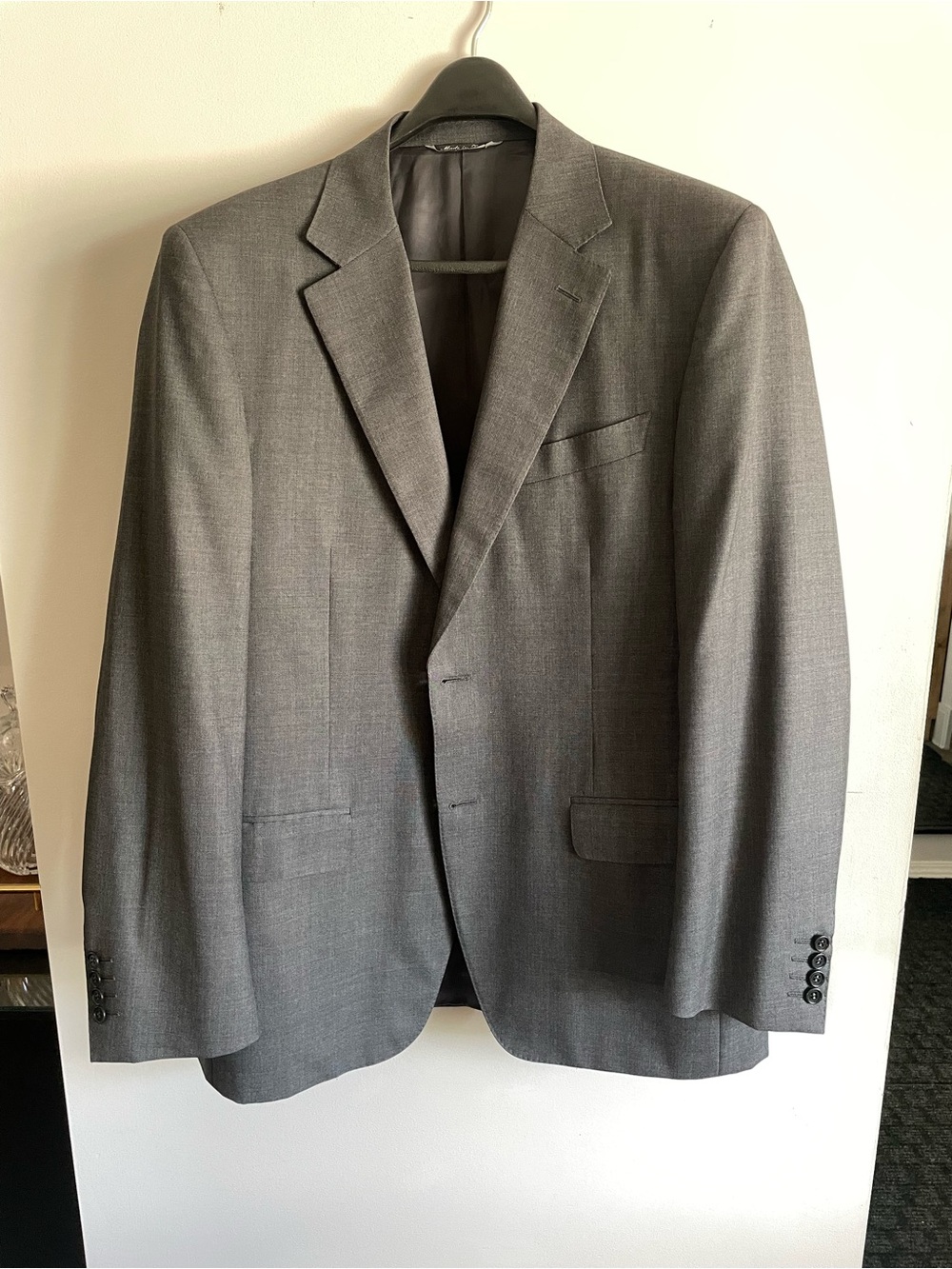 Canali Men's Gray Sport Coat US 42R EU 52R